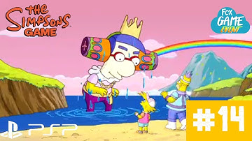 Walkthrough The Simpsons Game - Part 14: Big Super Happy Fun Fun Game (PSP)