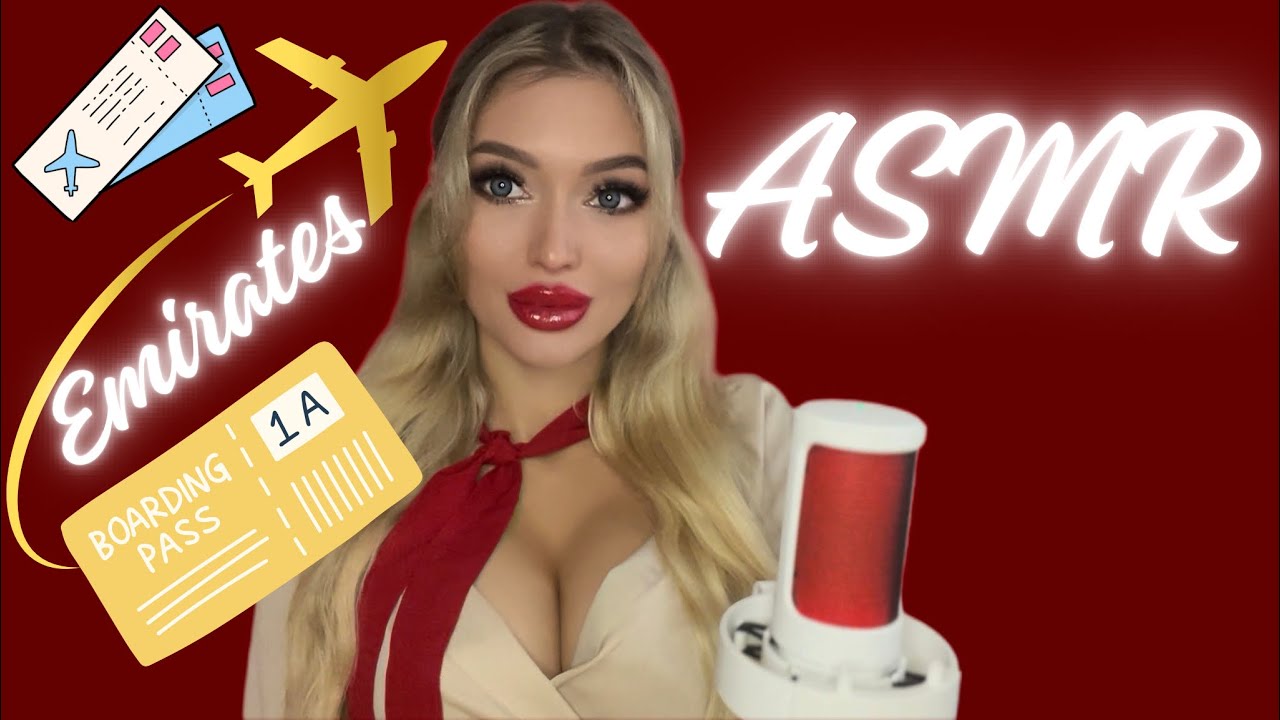 АСМР СТЮАРДЕССА 2.0✈️ ПЕРВЫЙ КЛАСС💰 ASMR ROLE PLAY