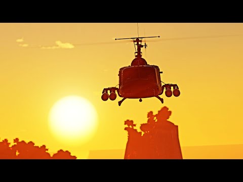 Видео: Bell UH-1: американский ганшип