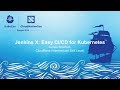 Jenkins X: Easy CI/CD for Kubernetes - James Strachan, CloudBees (Intermediate Skill Level)