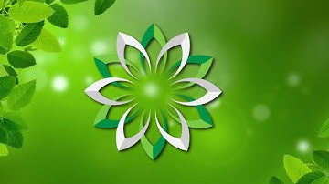 Flower design using elipse tool ,rotate tool and path finder tool in adobe illustrator cc 2021