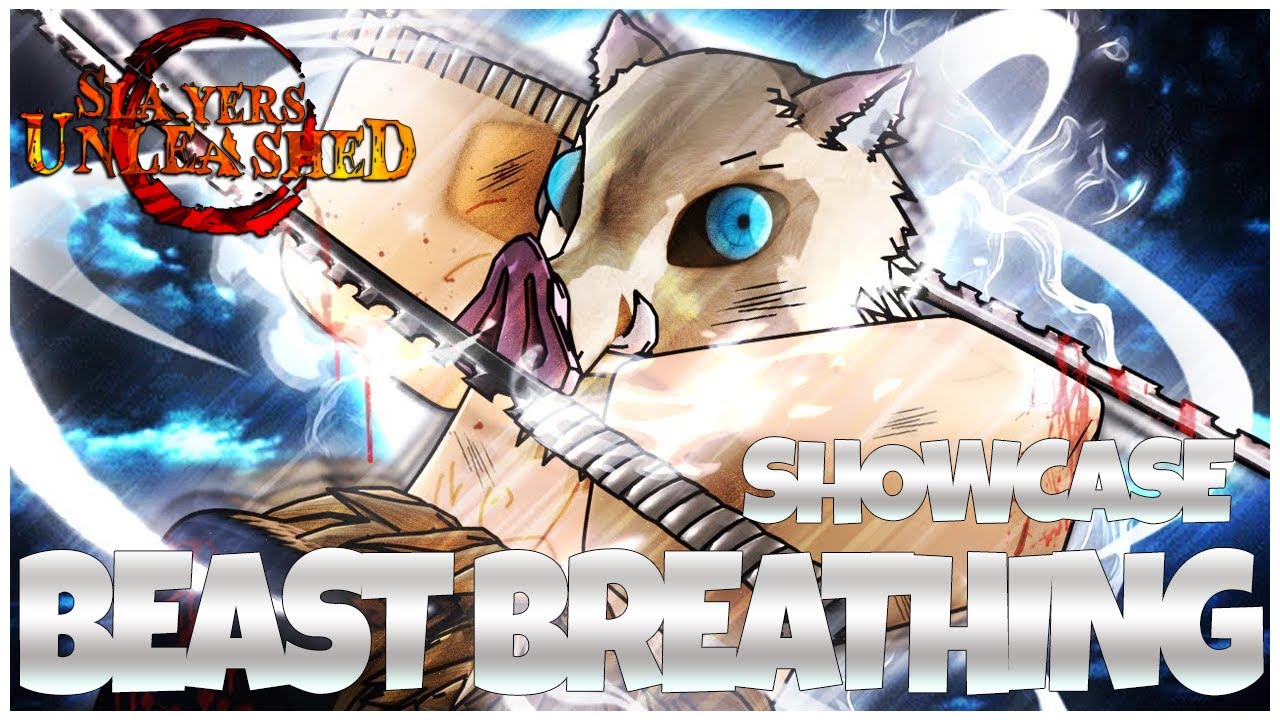 New Codes! Beast Breathing Showcase in Slayers Unleashed! ( Roblox ) 
