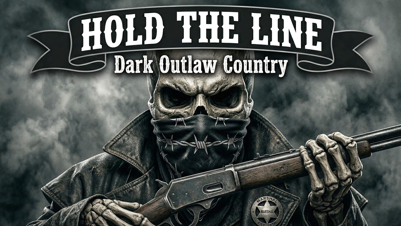 HOLD THE LINE🔥 – Gritty Dark Outlaw Country Anthem