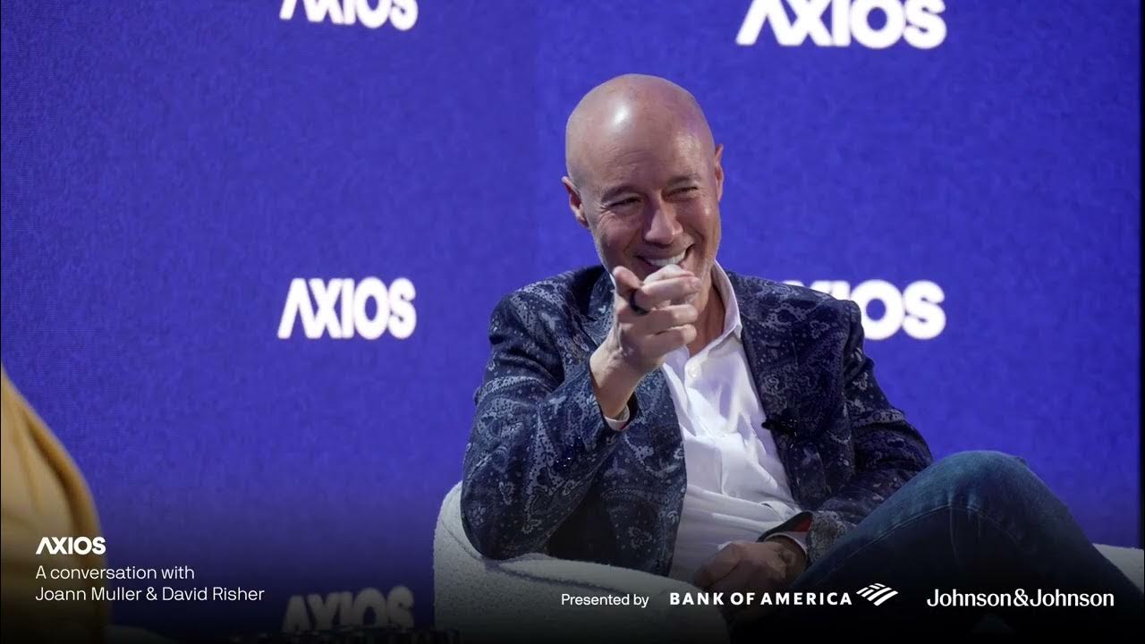 David Risher - Axios’ What’s Next Summit 