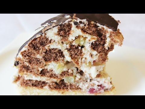 Видео рецепт Торт "Панчо" без выпечки