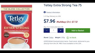Tetley Tea - Extra Strong; Tea with Linda   HD 1080p
