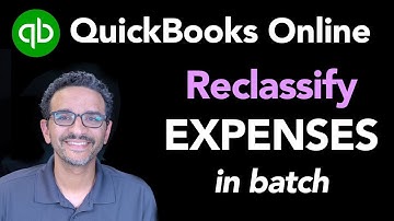 QuickBooks Online: How to re-classify transactions (multiple ways)