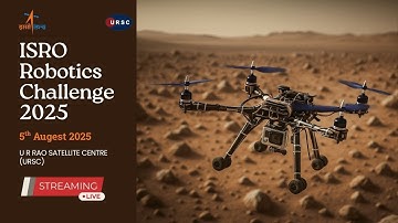 ISRO Robotics Challenge 2025 | Live Stream Day 1 | 5th August 2025