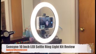 Sensyne 10 Inch LED Selfie Ring Light Kit Review