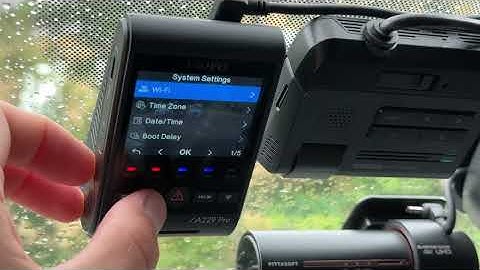 How to format the memory card in a VIOFO A229 Series dashcam
