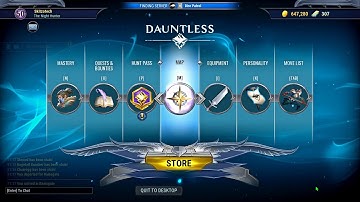 Dauntless constantly loading the wrong maps w/ Skitzotech