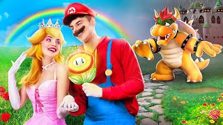 ¡La princesa Peach está desaparecida! ¡Cómo convertirse en Super Mario Bros en la vida real!
