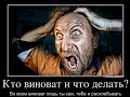 Кто виноват и что делать ?