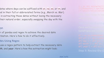 How to Extract Dates and Swap Days with Months in a Pandas DataFrame Using Regex