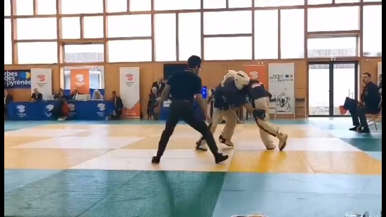 Coupe de France Yoseikan Budo zone Sud 2022, Tarbes, Finale Sénior -66kg