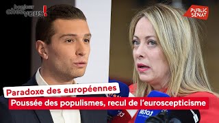 Paradoxe des Européennes : poussée des populismes et recul de l'euroscepticisme