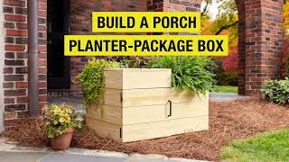 Celebrity DIY Package Drop Box Planter | YellaWood Net Worth