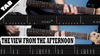 The View From The Afternoon - Arctic Monkeys Guitar Tab Lesson Tutorial