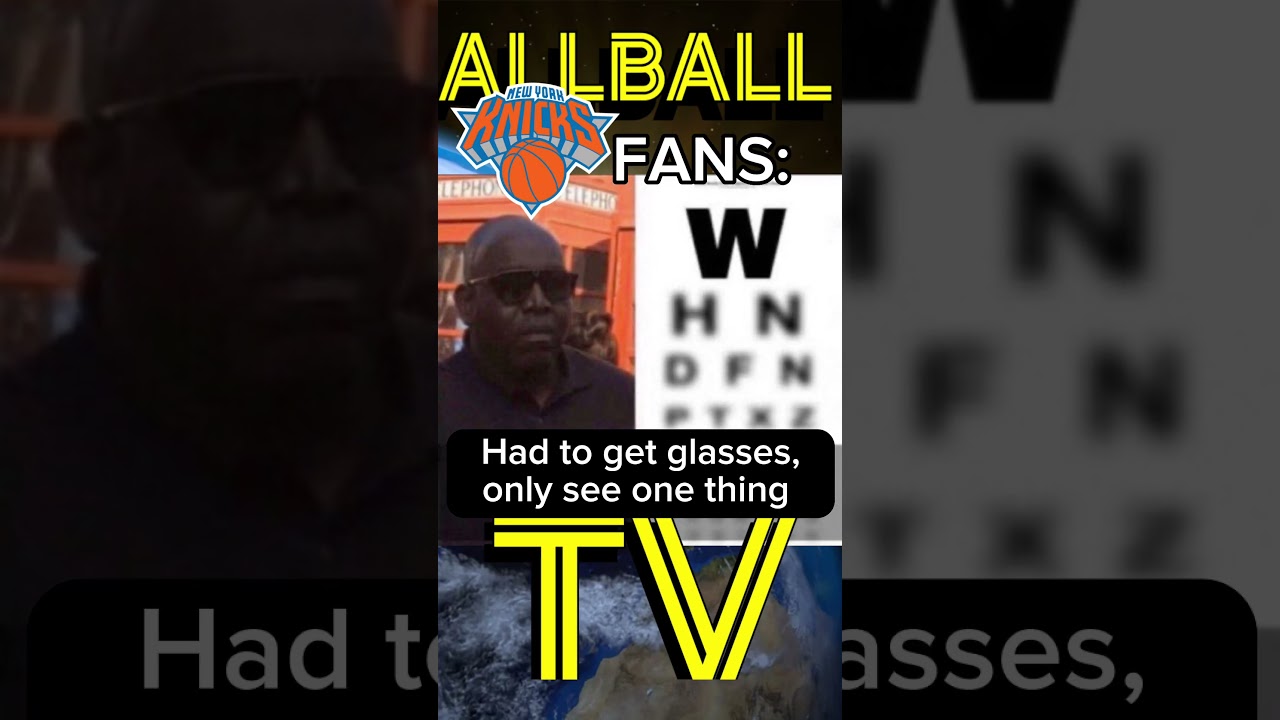 KNICKS FANS CAN ONLY SEE WINS
