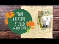 Your Creative Studio Unboxing March 2020/Collaboration with Creativecafegirl/4 Collages