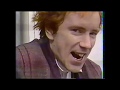 John Lydon  -  Interview  French TV program