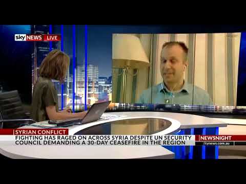 MUST WATCH: Dr Marcus Papadopoulos on East Ghouta - Sky News Australia