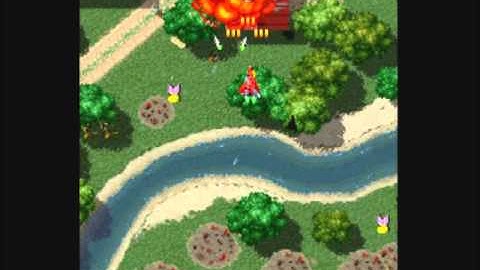 Raiden 2 (PSX) - Stage 1 (Arcade-style footage)