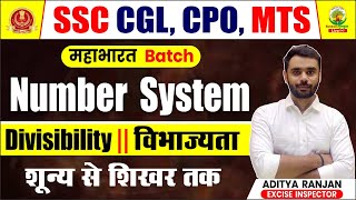 🔴Class 23 | Number System | Divisibilty | Mahabharat Batch Maths By Aditya Ranjan Sir #numbersytem