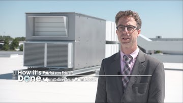 TV programma How Its Done RTL Z: Warmtebouw en Auerhaan over luchtklimaatsysteem bij Sligro Food