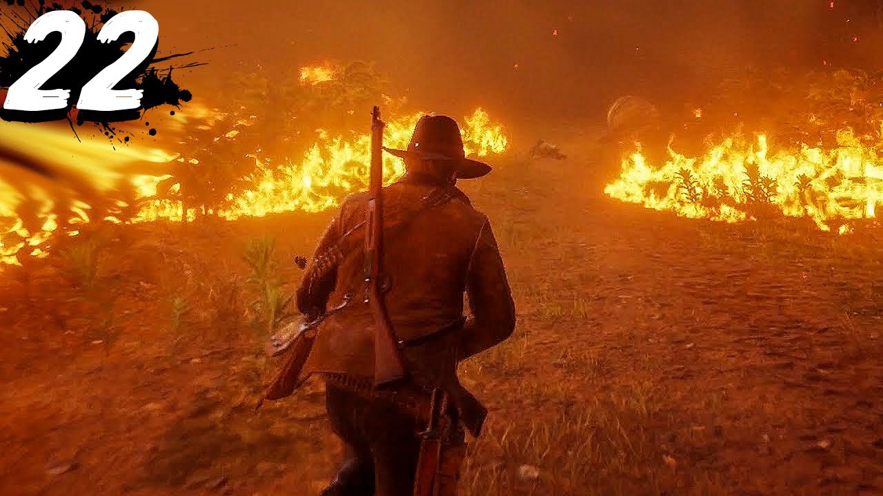 BURNING DOWN EVERYTHING! - Red Dead Redemption 2 - Part 22 - YouTube