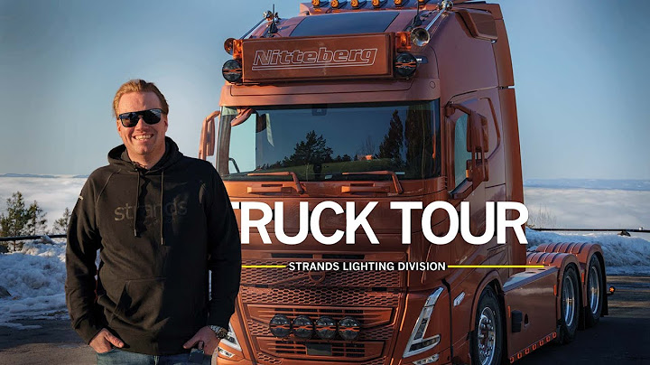 TRUCK TOUR - ANDREAS NITTEBERG - STRANDS LIGHTNING