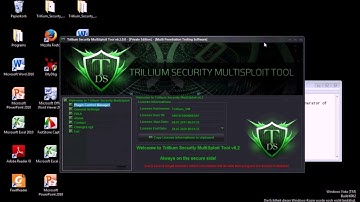 Trillium Security MultiSploit Tool v6.2 - Security Open URL PDF Exploit Generator