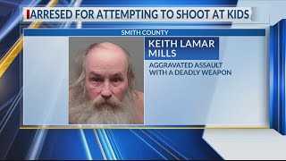 East Texas man arrested after attempting to fire gun at child family members