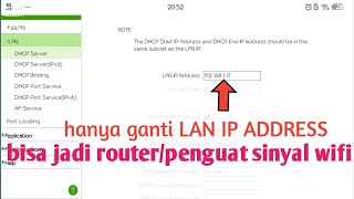 cara merubah modem zte menjadi router atau repeater 2022