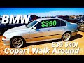 BMW E39 M Sport! Copart Walk Around