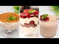 Вкуснейшие ДЕСЕРТЫ-МИНУТКИ Без Выпечки, Без Сахара, Без Яиц! - Рецепты быстрых Десертов в стакане