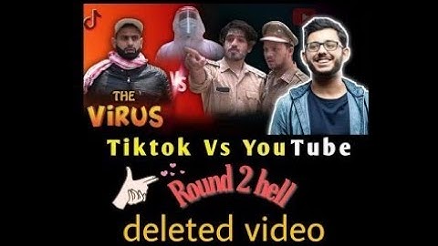#round2helltiktok #deletedround2hell [Deleted Full video] The virus - YouTube vs tiktok (round2hell)