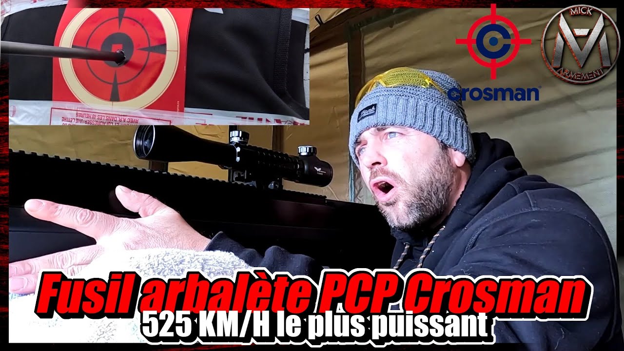 The most powerful PCP crossbow rifle in the world! Crosman AIRBOW