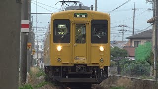 【4K】JR福塩線　普通列車105系電車　ｵｶF-08編成