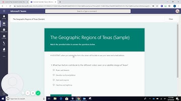 Parents & Students: How to Submit a Forms Quiz in Microsoft TEAMS