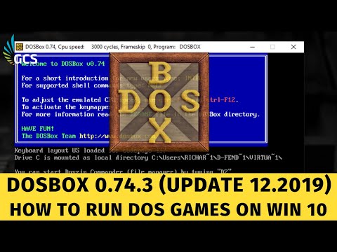 Video: Cách Chạy Trò Chơi Với DOSBox