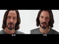 Keanu Reeves Real vs CGI - Unreal Engine 5