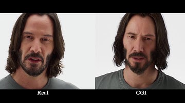 Keanu Reeves Real vs CGI - Unreal Engine 5