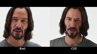 Keanu Reeves Real vs CGI - Unreal Engine 5 screenshot 2