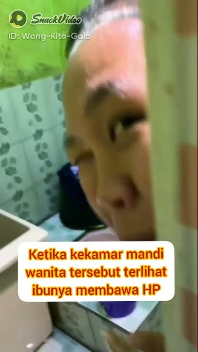 viral seorang wanita kedapatan ibunya vc di kamar mandi