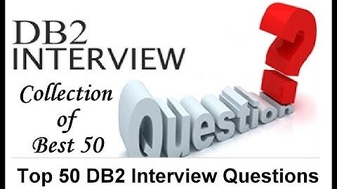 DB2 -Database Management System !! Best 50 question & Answers..!!