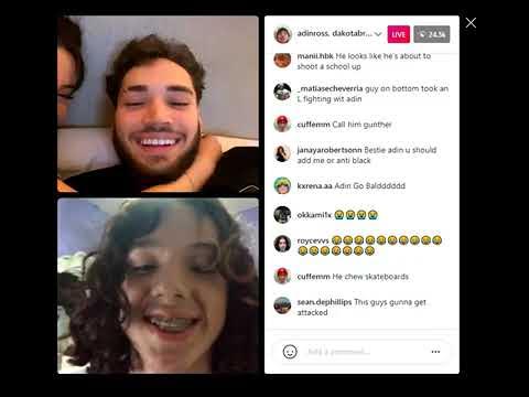Adin Ross live on Instagram with Pami Baby Adin Ross Get Freaky with