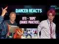 EX-BALLET DANCER REACTS to BTS - Dope (Dance Practice)