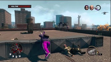 27 Saints Row The Third Zombie Hardcore Walkthrough PS3 HD (Gang Bang 1/2)