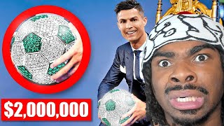 American Reacts to 10 Items Ronaldo Owns That Cost More Than Your Life